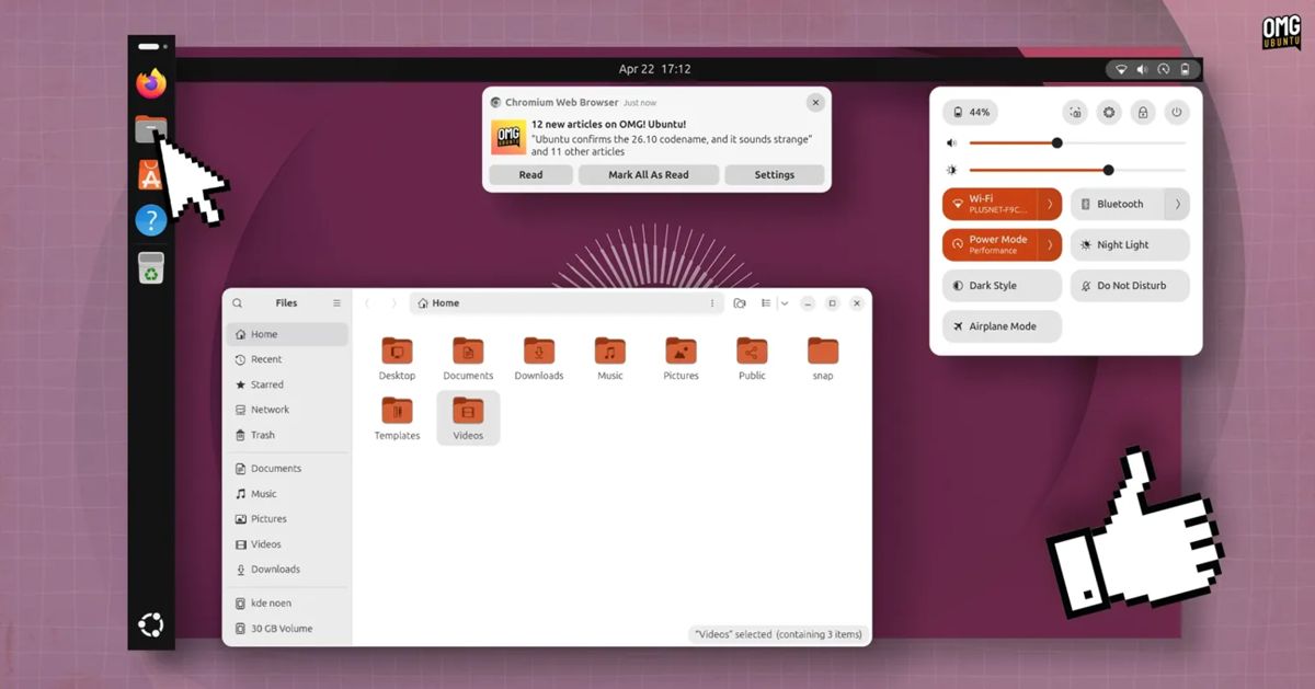 Ubuntu 26.04 LTS(Resolute Raccoon)发布:内存要求提至6GB