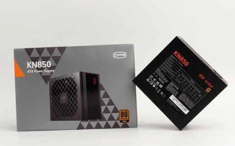 仅0.7元每瓦+599元售价! 超频三战锤KN850 ATX 3.1电源全面测评