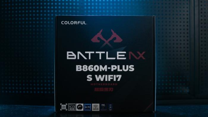 全新酷黑风格! 七彩虹B860M PLUS S WIFI7 V20超级黑刃主板评测