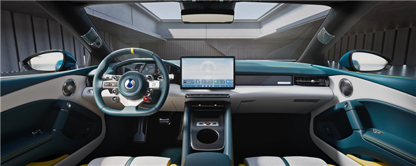 三电机超1000马力、零百2秒内！腾势Z软顶敞篷超跑官图发布