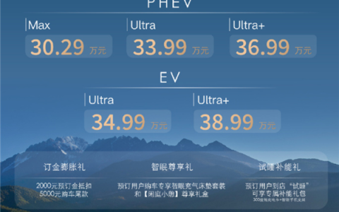 中国最大五座SUV！岚图泰山X8开启预售：30.29万起