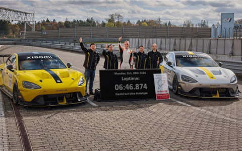 小米纽北总榜第三的位置 被一台美国油车抢走了