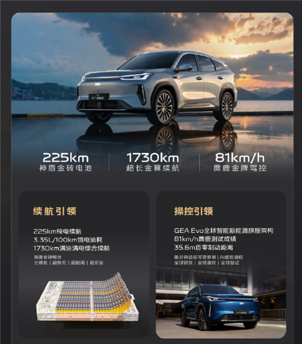 10.98万起！吉利银河M7远航家上市：全系纯电续航225km