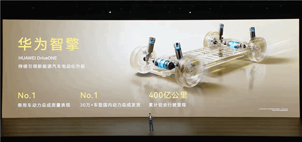 华为正式发布智擎动力品牌！余承东：同样100度电 我们能比别人多跑50公里