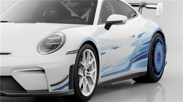 限量30台专供日本市场 保时捷推出911 GT3匠人版：独特渐变纹理