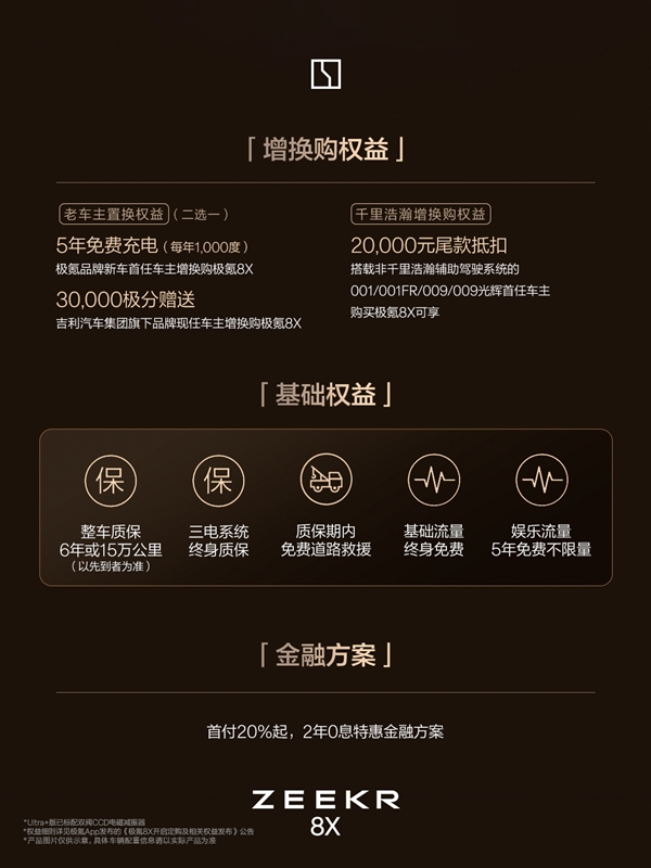 32.98万起 极氪8X上市：吉利系“宝马X5”杀到！