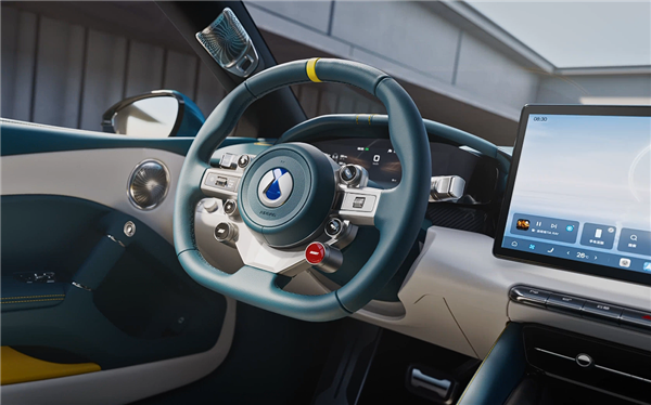 三电机超1000马力、零百2秒内！腾势Z软顶敞篷超跑官图发布