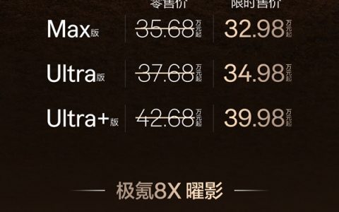 32.98万起 极氪8X上市：吉利系“宝马X5”杀到！