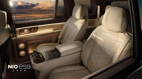 尺寸超劳斯莱斯库里南 全新蔚来ES9官图发布：中国最豪新势力SUV登场