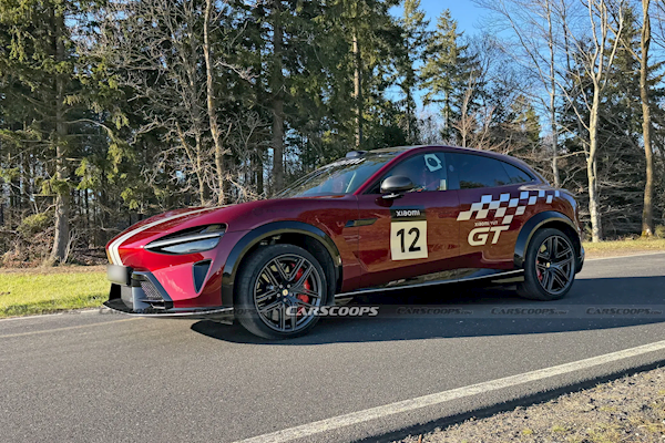 雷军造的千匹马力“怪物”！小米YU7 GT纽北近距离实拍图流出