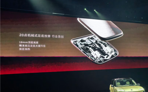 坐车也能做足疗！蔚来ES9行业首发机械足底按摩