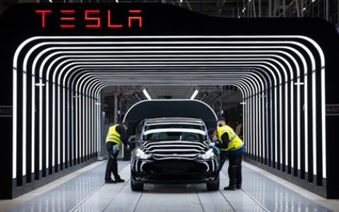 特斯拉柏林超级工厂第75万辆Model Y已下线 近一年生产超过20万辆
