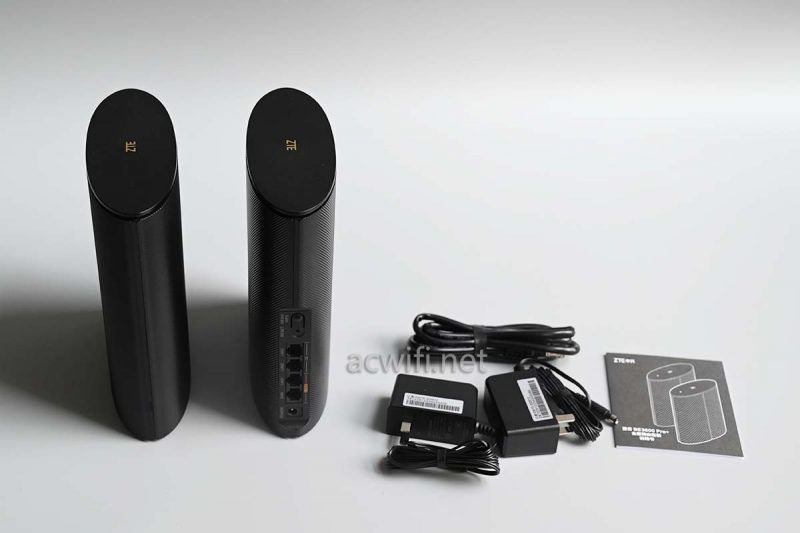 穿两堵墙也能跑慢千兆? ZTE中兴星云BE3600Pro+路由器套装拆机评测