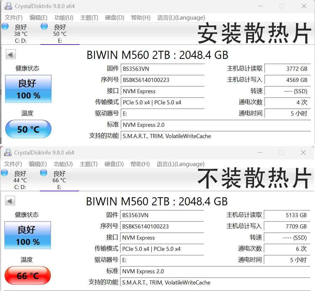 高效低温服务个人AI! 佰维M560灵梭PCIe5.0高速固态硬盘测评