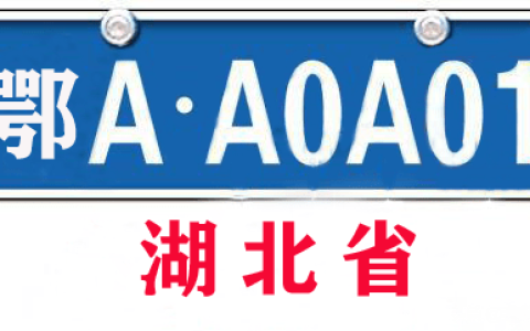 湖北车牌号城市代号是怎么排的