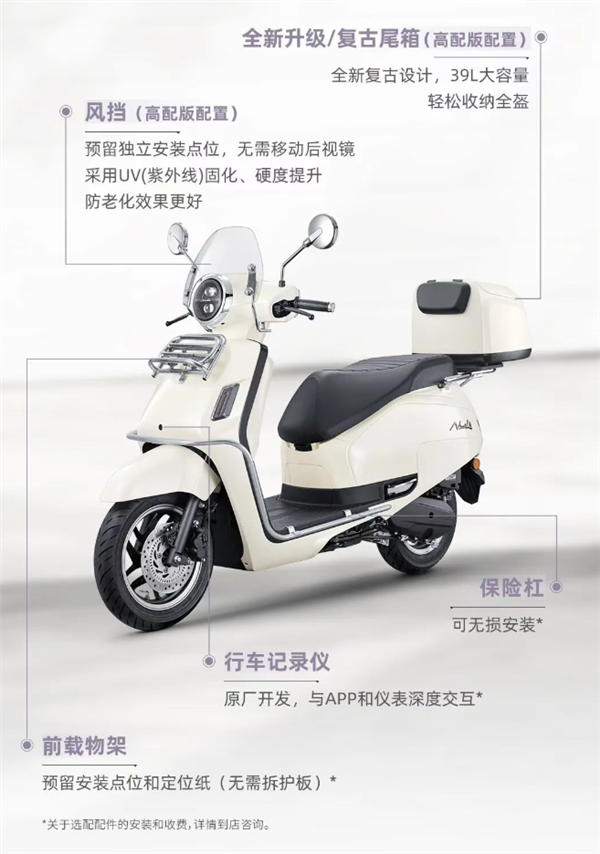 小姐姐坐骑换新了 2026款新大洲本田NS125LA上市：9980元起