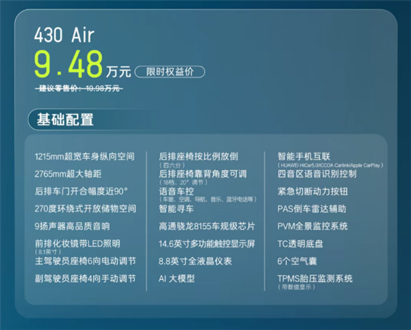 丰田在中国最畅销的纯电SUV 新款铂智3X上市：限时9.48万起