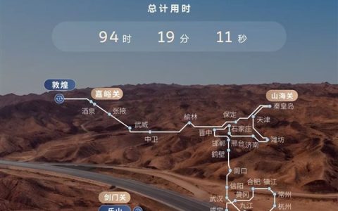 换人不换车！蔚来ES9一万公里最短用时挑战成功 总计94小时19分钟11秒