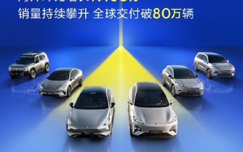 深蓝汽车4月销量33187辆 全球交付破80万辆