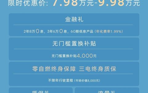 新款荣威D6正式上市 限时优惠价7.98-9.98万