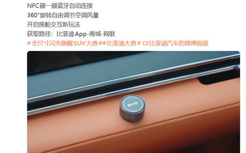 首发价259元！比亚迪商城上线BYD灵动按键：自定义40+项快捷功能