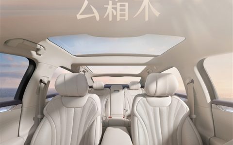 四色可选 比亚迪旗舰轿车海豹08内饰官宣：审美高级多了