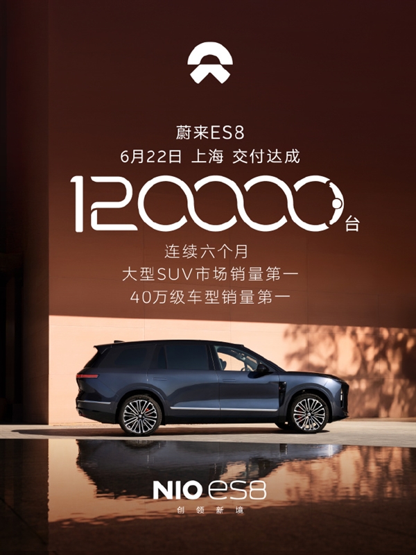 蔚来ES8创始版0001号进博物馆了！大五座版同步开启预订