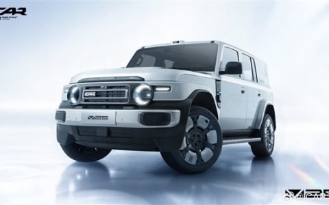 四轮四角颜值超高 奇瑞iCar V25官图发布：盲窗造型很罕见
