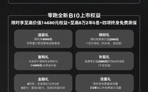 20万级续航 50万级配置！全新零跑B10上市：9.98万起