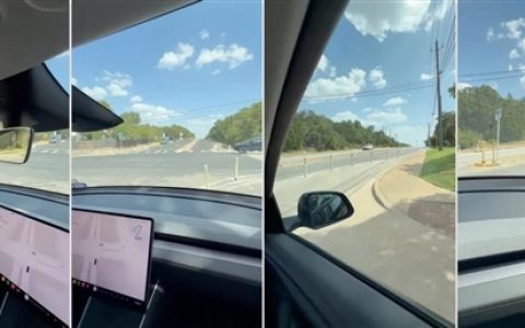 特斯拉Robotaxi在美国撞穿路障后继续行驶：此前高管称安全记录无可挑剔