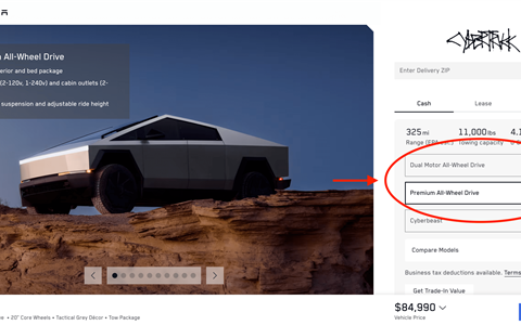 卖不动还涨价！Cybertruck产能利用率不到10% 特斯拉却先涨价5000美元